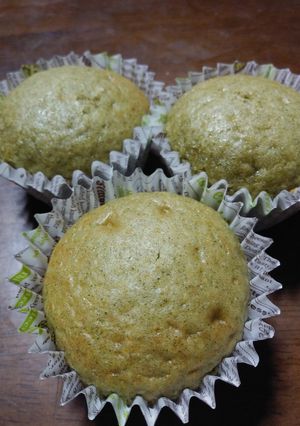モロヘイヤのカップケーキ-レシピのメイン写真