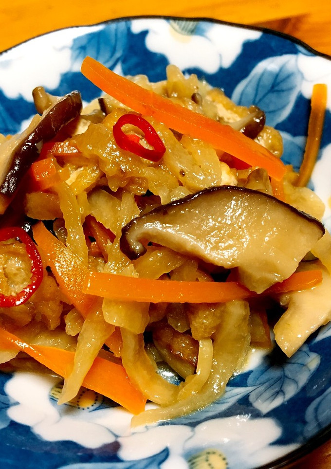 切干大根と油揚げの煮物✩⡱-レシピのメイン写真