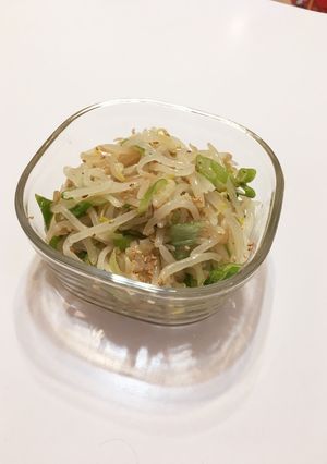 【超簡単】もやしのナムル-レシピのメイン写真