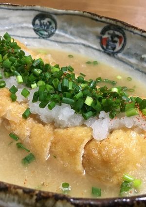 麺つゆで簡単♡栃尾油揚げdeみぞれ煮-レシピのメイン写真