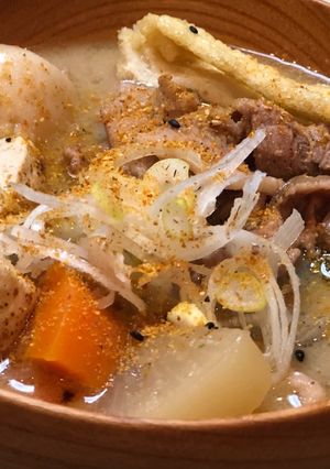 クセになる味☆まろやかポタージュ豚汁-レシピのメイン写真