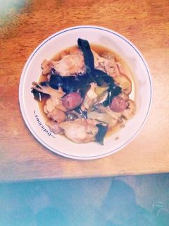 レシピ1手羽元の梅煮-レシピのメイン写真