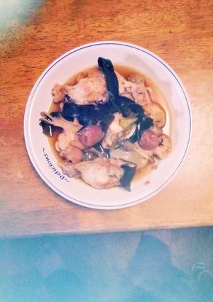 レシピ1手羽元の梅煮-レシピのメイン写真