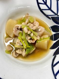 カブとヨリダイのあっさり煮物。-レシピのメイン写真