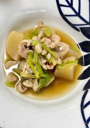 カブとヨリダイのあっさり煮物。-レシピのメイン写真