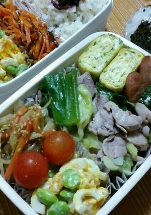 お弁当に簡単豚こまドレッシング炒め-レシピのメイン写真