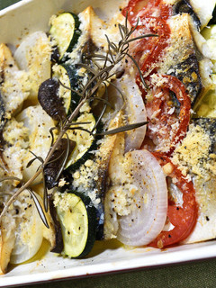 鯖と野菜の彩りオーブン焼き-レシピのメイン写真