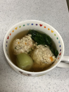生姜いっぱい鶏団子スープ-レシピのメイン写真