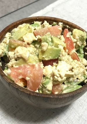 15分で完成★アボカドのわさマヨ醤油和え-レシピのメイン写真