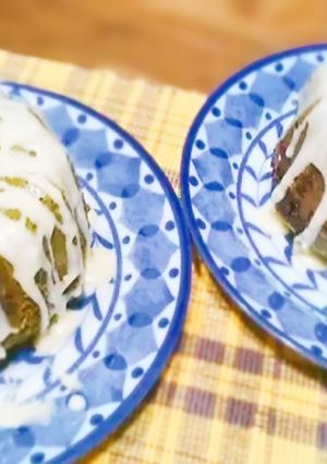 抹茶＆ホワイトチョコのしっとりケーキ-レシピのメイン写真