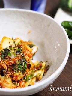 余ったいかそうめんで♪いかキムチ炒め-レシピのメイン写真