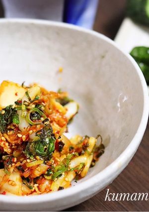 余ったいかそうめんで♪いかキムチ炒め-レシピのメイン写真