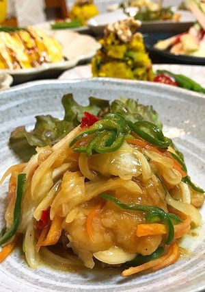 鶏胸肉の南蛮漬け-レシピのメイン写真