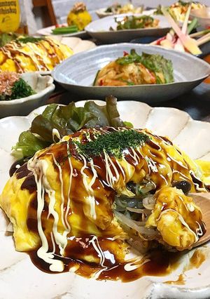 たっぷり野菜が美味しい！とん平焼き-レシピのメイン写真