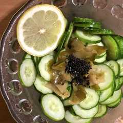 รูปของ サッパリ夏の搾菜&胡瓜2【超簡単も1品】