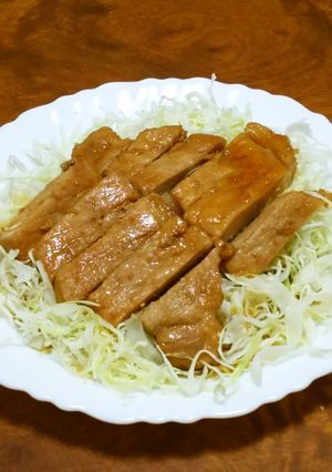 簡単☆美味しい☆豚ロースの照り焼き-レシピのメイン写真