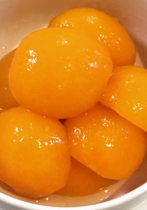 びわの簡単コンポート！レモン風味！-レシピのメイン写真