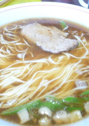 ソーメンで極細醤油ラーメン-レシピのメイン写真