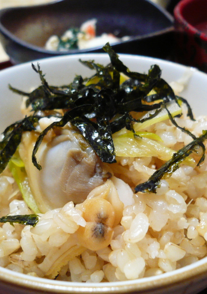 私のあさり飯-レシピのメイン写真