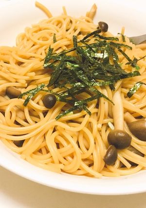 簡単ですぐ出来る！きのこバター醤油パスタ-レシピのメイン写真