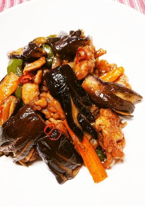 ナスと豚肉DEオイスターソース炒め♪-レシピのメイン写真