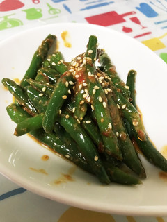 さやいんげんのホットサラダ-レシピのメイン写真