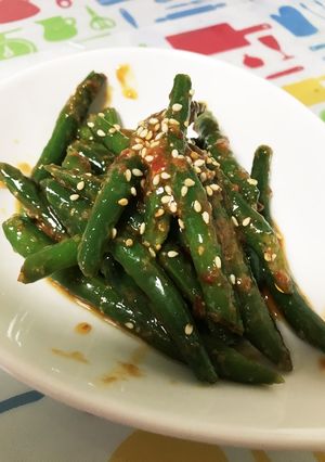 さやいんげんのホットサラダ-レシピのメイン写真
