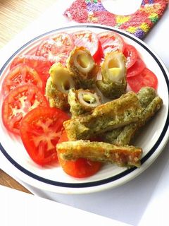 ひと工夫加えたちくわのチーズ入り磯辺揚げ-レシピのメイン写真