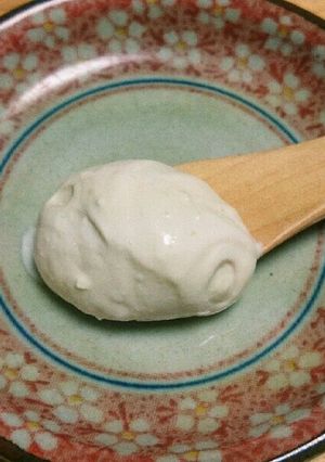 ヨーグルトクリーム-レシピのメイン写真