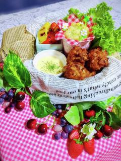 ♡玉ねぎでかさまし!豚コマの唐揚げ♡-レシピのメイン写真