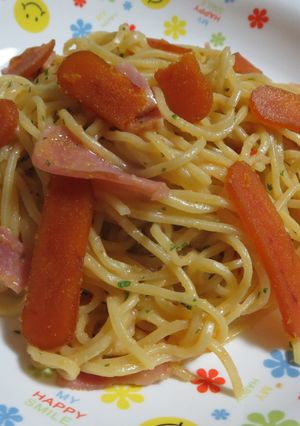 レトルトにプラス「からすみパスタ」-レシピのメイン写真