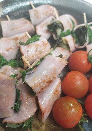 ガチで簡単！大葉チーズのハム巻焼き-レシピのメイン写真