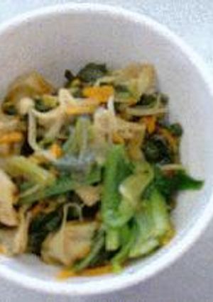 ほうれん草と麩の煮びたし-レシピのメイン写真