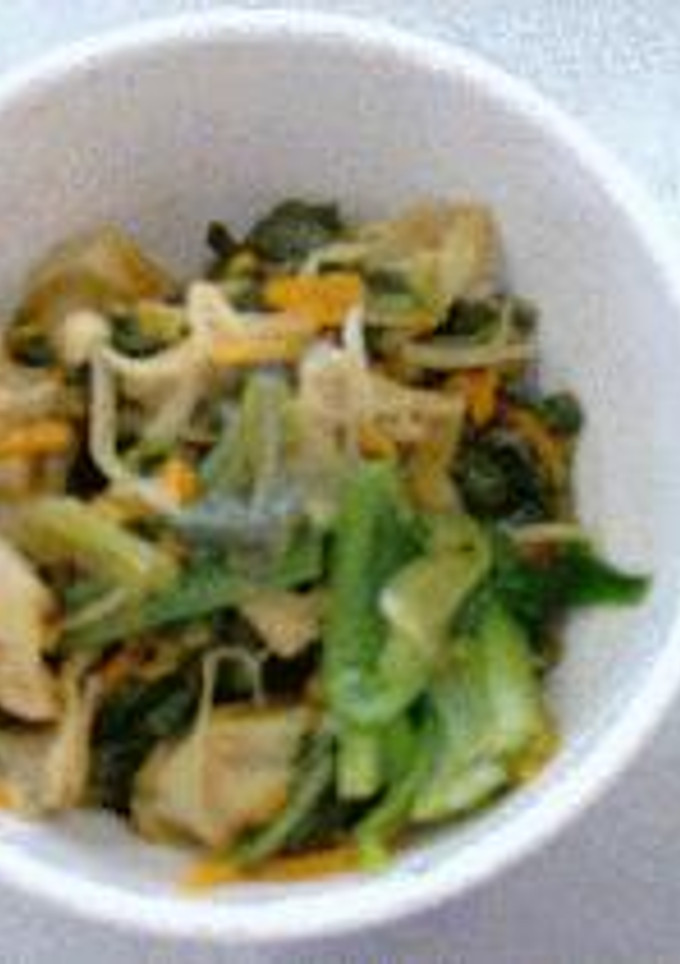 ほうれん草と麩の煮びたし-レシピのメイン写真