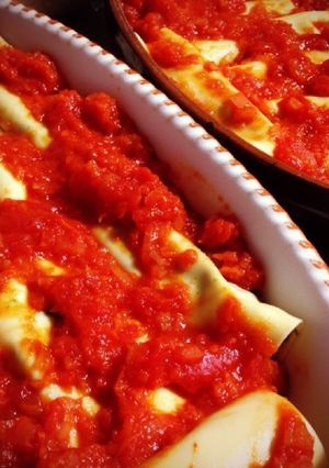 カンネローニ★ひき肉で本格★筒状パスタ-レシピのメイン写真