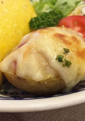 まるごとじゃが芋のポテトグラタン-レシピのメイン写真