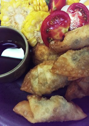 豚こましそ梅ぎょうざ-レシピのメイン写真