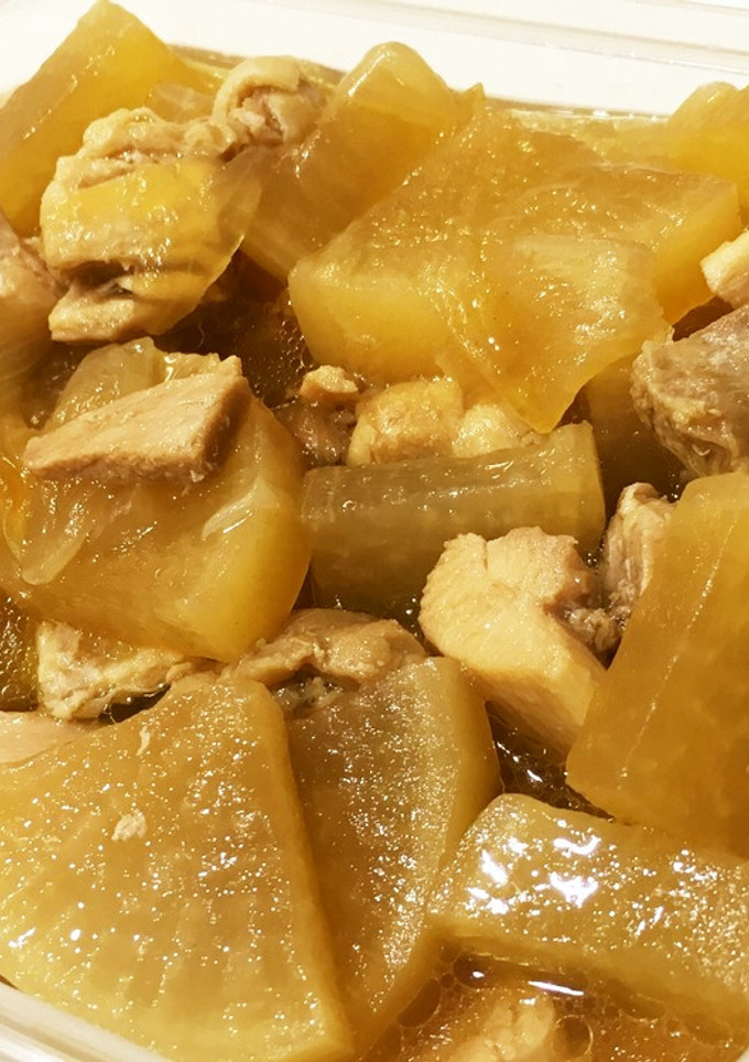 鶏肉と大根と玉ねぎの煮物-レシピのメイン写真