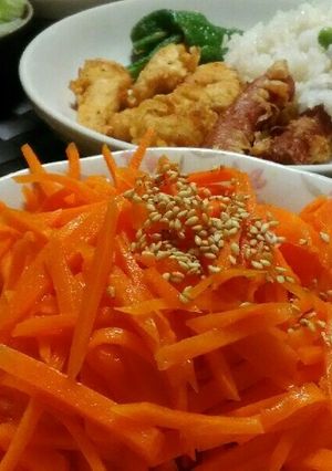 あっさり美味しい～人参のラペ風～！-レシピのメイン写真