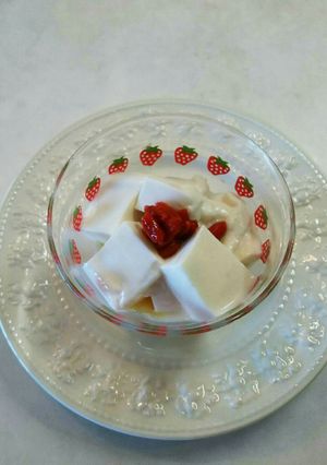 牛乳杏仁豆腐-レシピのメイン写真