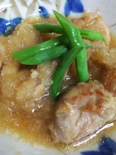 鶏肉のみぞれ煮(減塩レシピ)-レシピのメイン写真