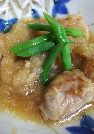 鶏肉のみぞれ煮(減塩レシピ)-レシピのメイン写真