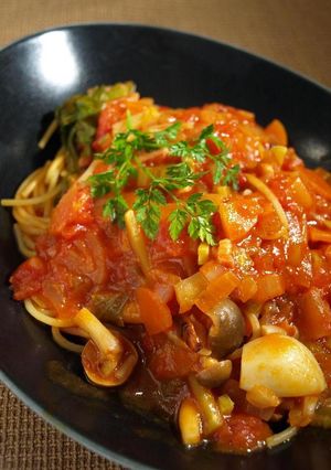 土鍋でパスタ♪全部入れてはぅぅぅん・・♡-レシピのメイン写真