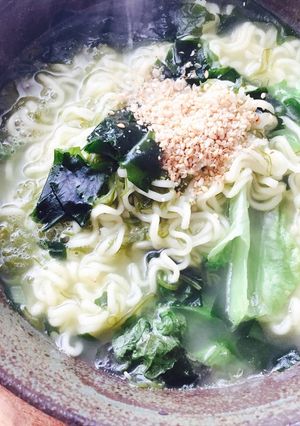 めかぶレタス塩ラーメン☆-レシピのメイン写真