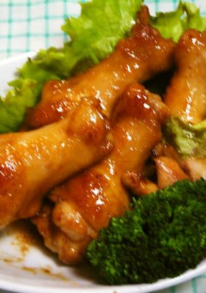 鶏手羽元のはちみつ、にんにく煮-レシピのメイン写真