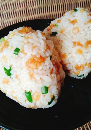 たぬきおにぎり-レシピのメイン写真
