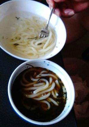 ＊昼食に我が家の簡単なざるうどん＊-レシピのメイン写真