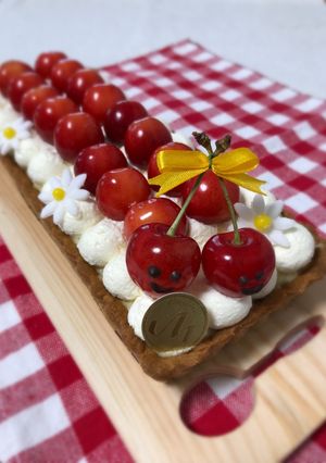 さくらんぼタルト-レシピのメイン写真