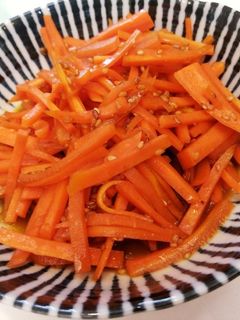 にんじんのごま和え-レシピのメイン写真