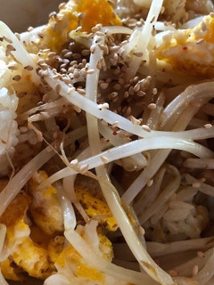 納豆ともやしの甘酢まぜご飯-レシピのメイン写真
